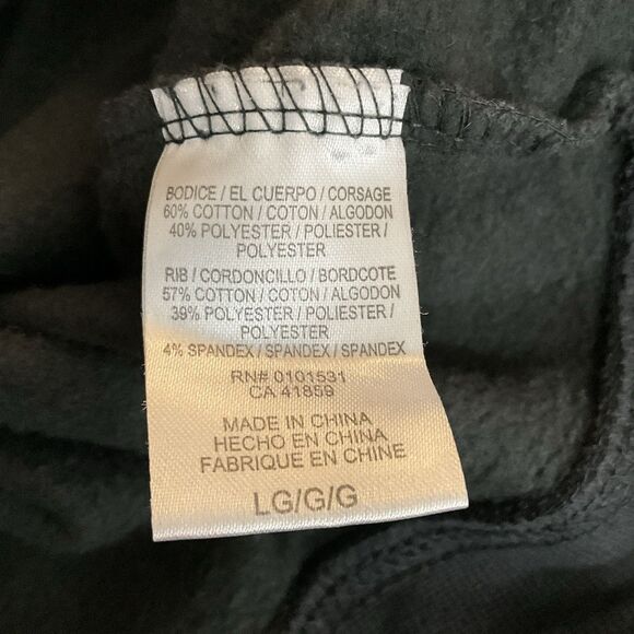 Grateful Dead Mens Bertha Skull and Roses Sweatshirt L Gray Retro Music Rock - Picture 6 of 8